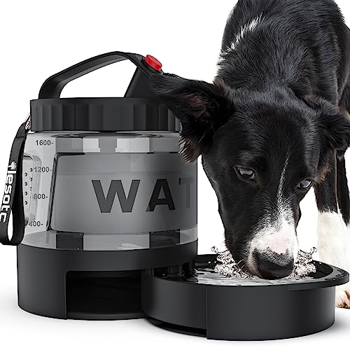 Portable dog travel water bottle