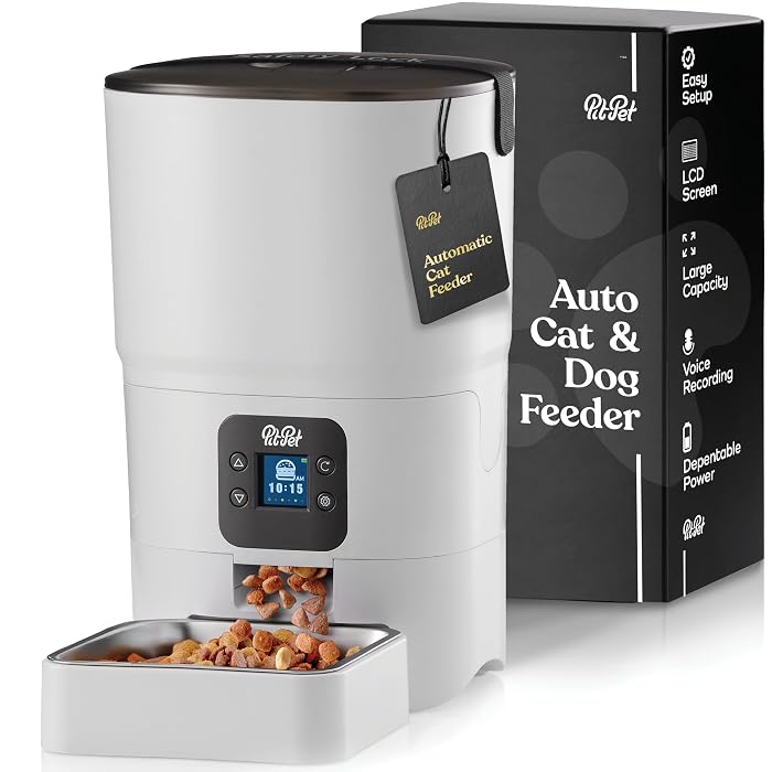 Smart automatic pet feeder