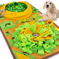 Snuffle mat enrichment feeder